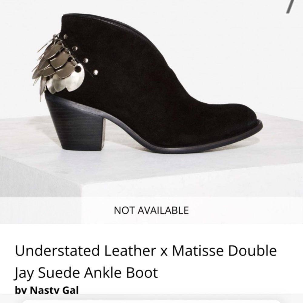 Understated Leather × Matisse Double Jay Suede Ankle Boot